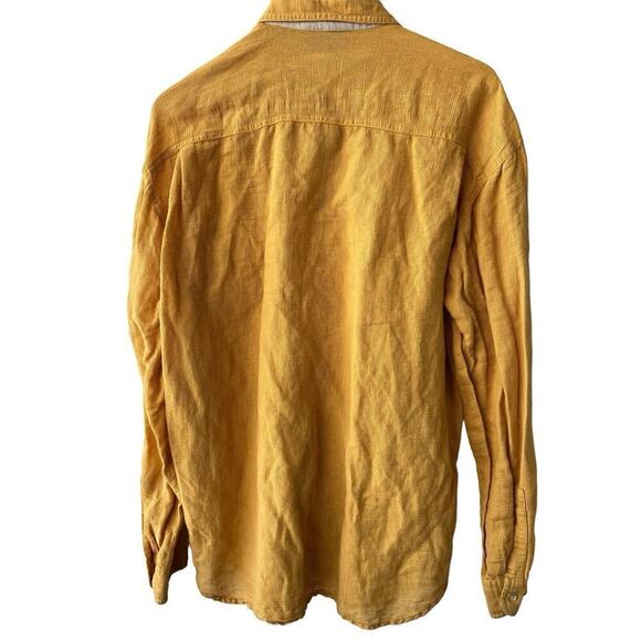 Ultra Rare AB 1953 Umberto Bilancioni Cotton Linen Button Down Size 52 - Picture 8 of 10